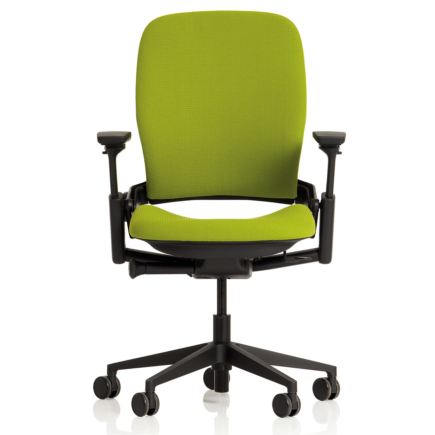 Steelcase LEAP V2 Bürostuhl mit Armlehnen und Lordosenstütze