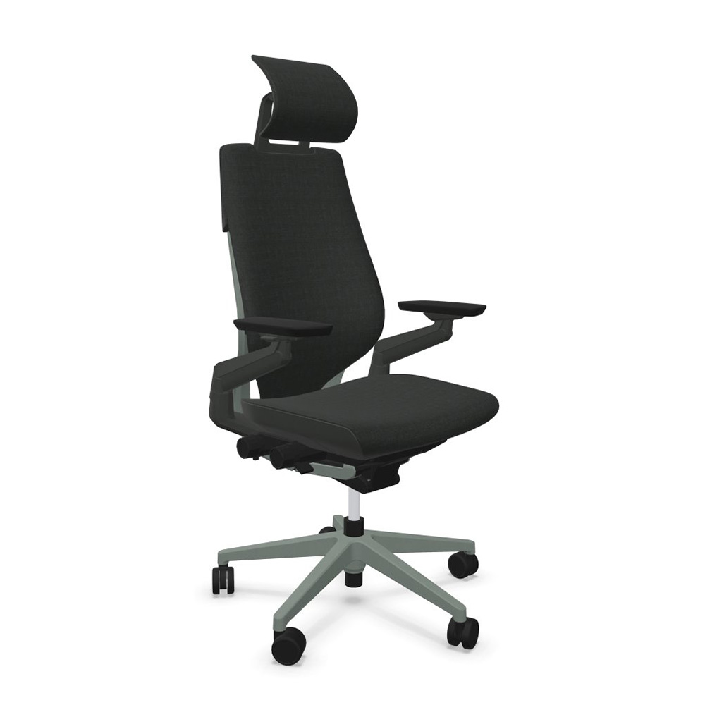 Steelcase GESTURE Gamingstuhl Sondermodell mit REMIX-Bezug und Kopfstütze Steelcase GESTURE Gamingstuhl Sondermodell mit REMIX-Bezug und Kopfstütze