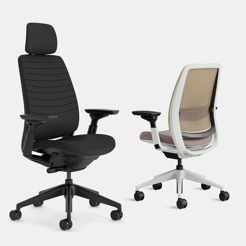 Steelcase SERIES 2 Bürostuhl, gewichtsaktiviert, vollgepolstert