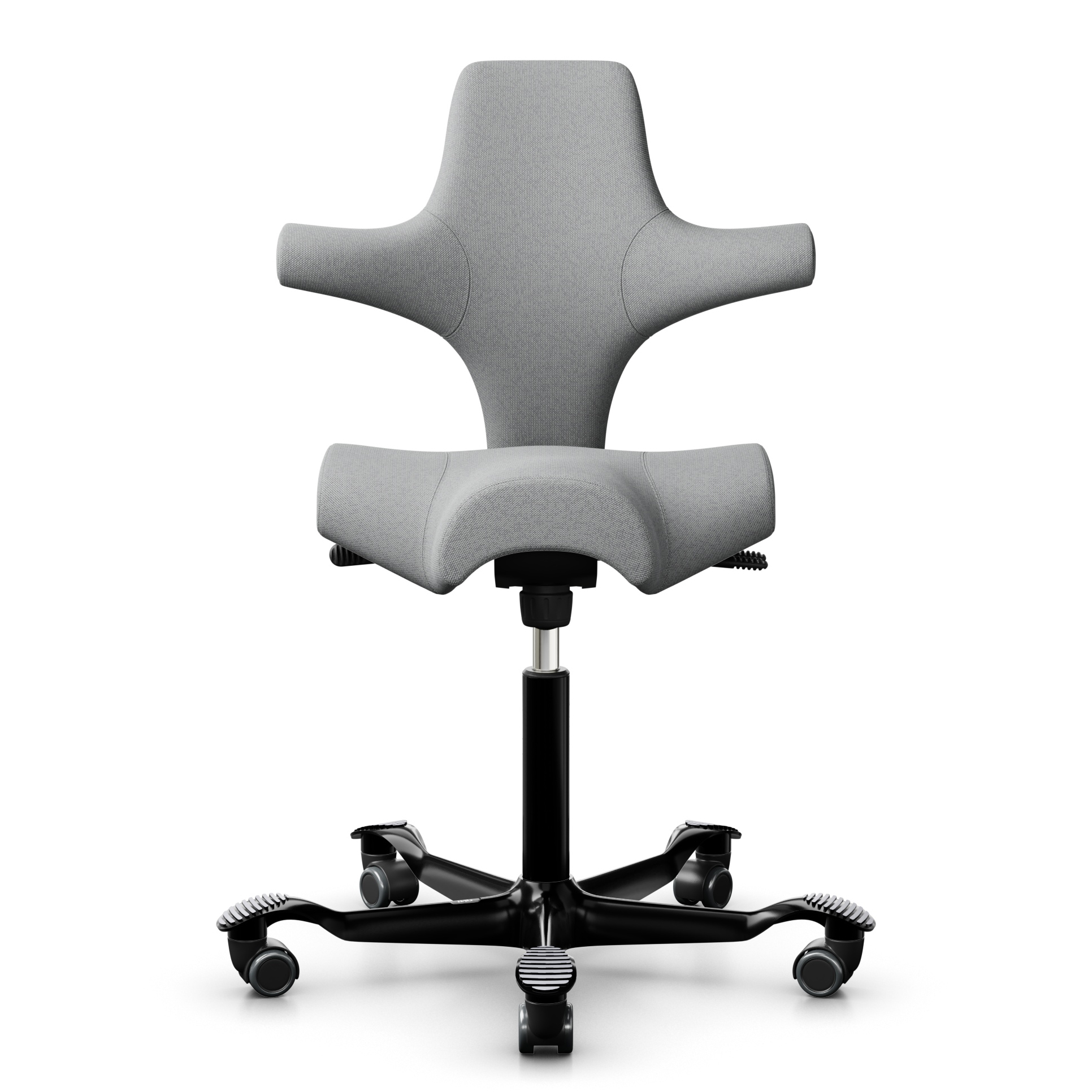 HAG Capisco 8106 Lagermodell - Bezugsstoff Capture 4102 grau - Gestell schwarz HAG Capisco 8106 Lagermodell - Bezugsstoff Capture 4102 grau - Gestell schwarz