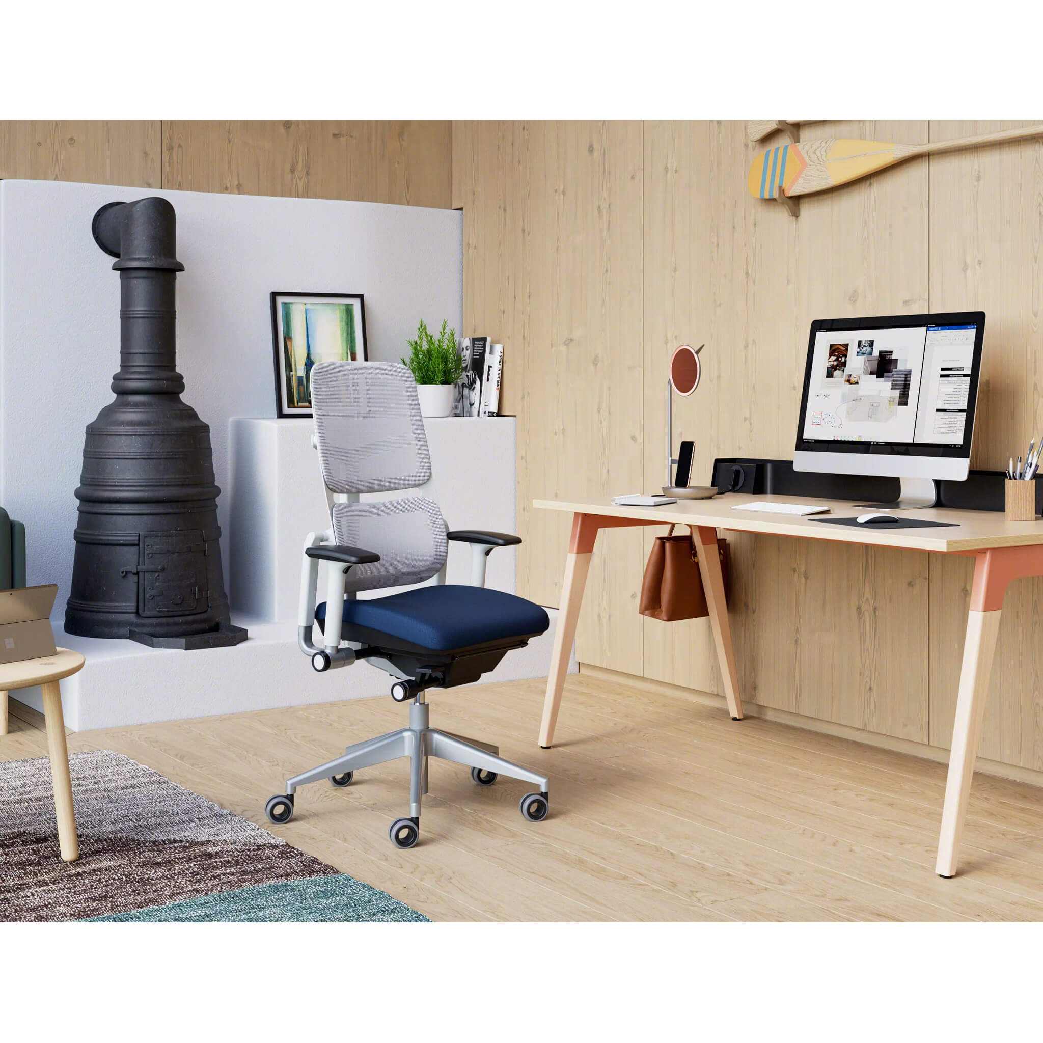 Steelcase Please Air Arbeitsstuhl mit Netzrücken, individuell konfigurierbar Steelcase Please Air Arbeitsstuhl mit Netzrücken, individuell konfigurierbar