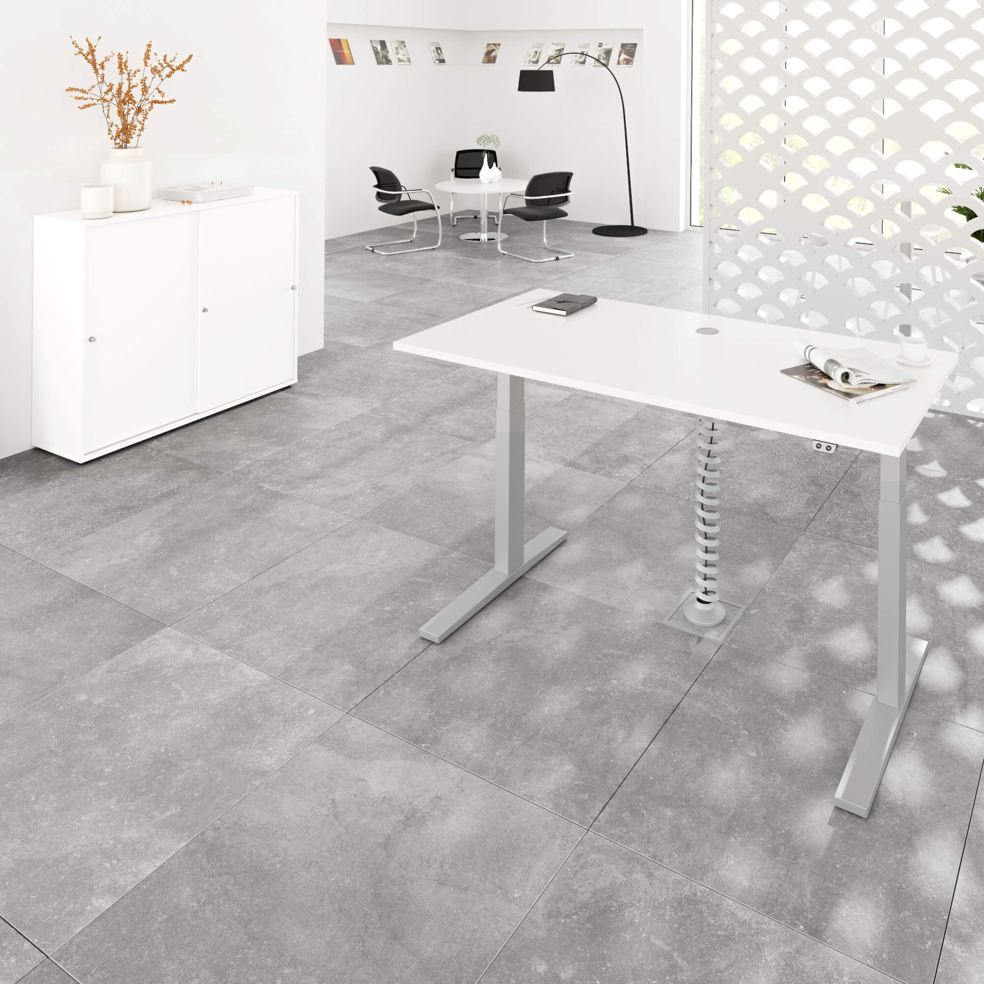 Elektrisch höhenverstellbarer Schreibtisch LIFT.UP Basic 1 - 180x80 cm Elektrisch höhenverstellbarer Schreibtisch LIFT.UP Basic 1 - 180x80 cm