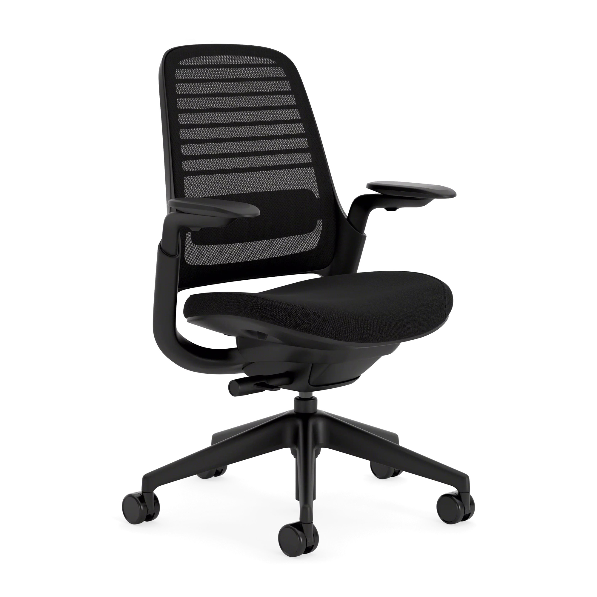 Steelcase SERIES 1 Bürodrehstuhl, gewichtsaktivierte Mechanik BLACK EDITION