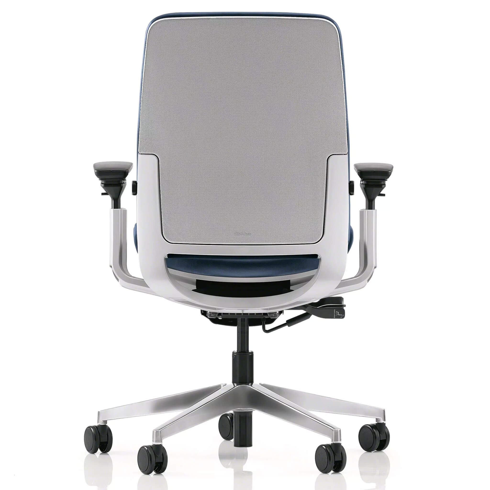 Steelcase AMIA Bürostuhl mit 4D-Armlehnen, Platinum-Edition, konfigurierbar