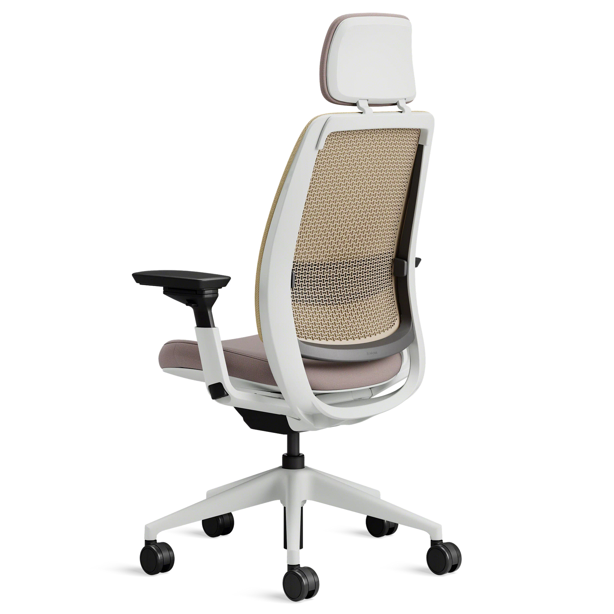 Steelcase Series 2 Bürostuhl mit Kopfstütze, Synchronmechanik und 3D-Netzrücken, individuell konfigurierbar