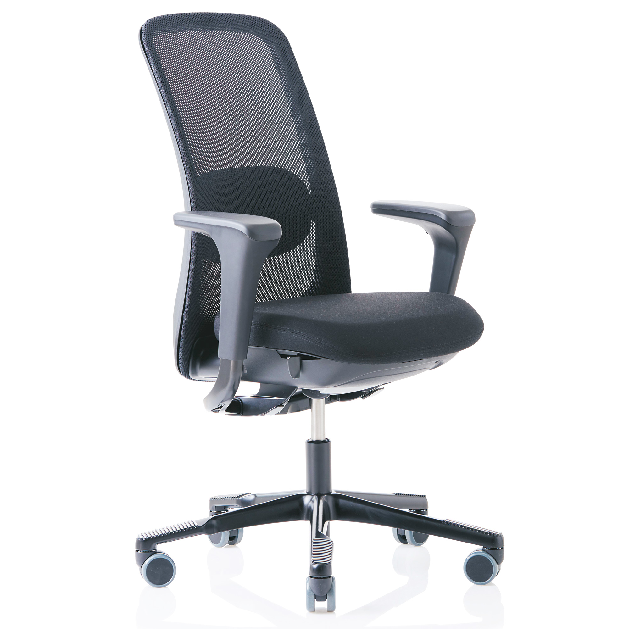 HAG SoFi Mesh 7500 Black Edition mit SlideBack-Armlehnen HAG SoFi Mesh 7500 Black Edition mit SlideBack-Armlehnen