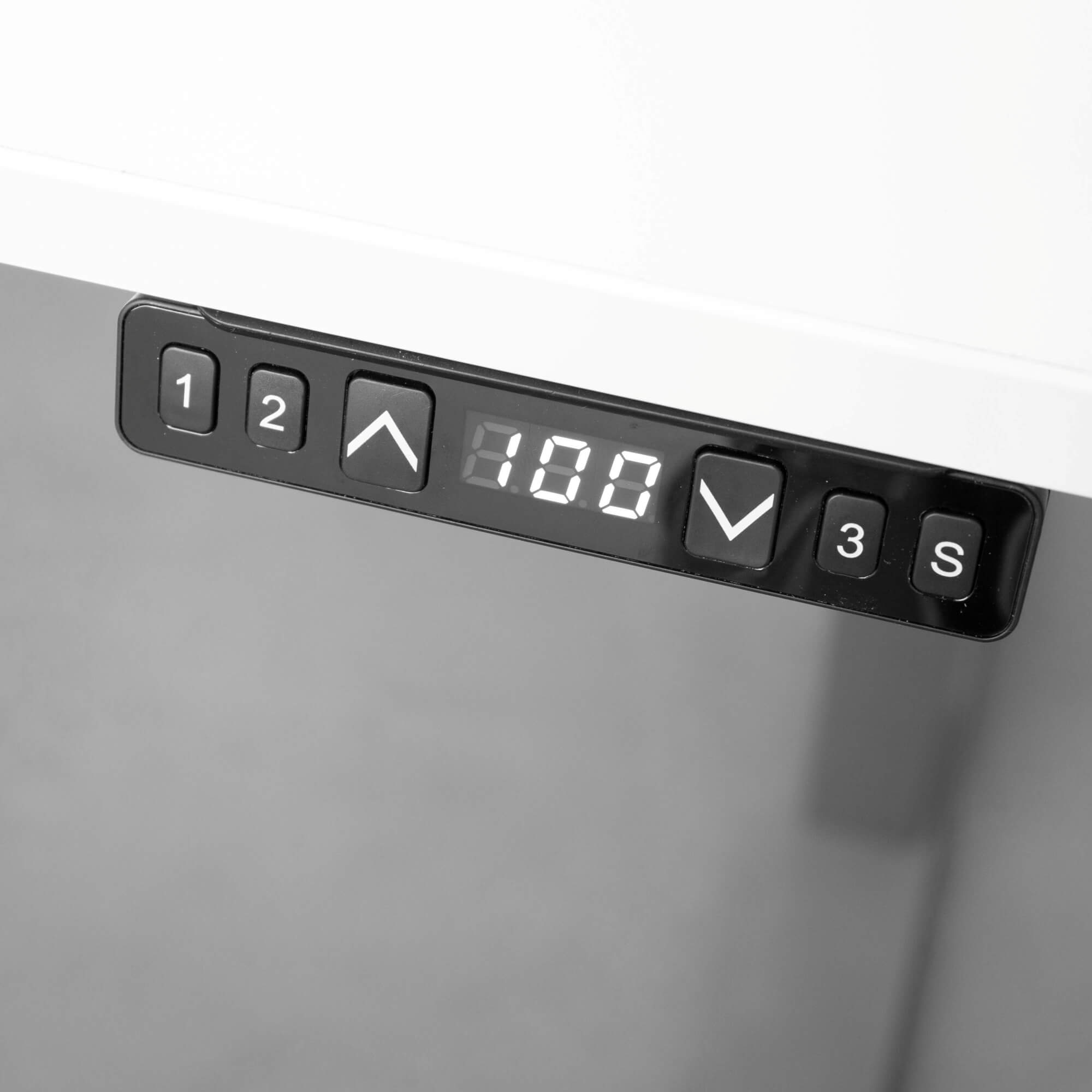 Elektrisch höhenverstellbarer Schreibtisch LIFT.UP Basic 2 - 120x80 cm mit Memory-Funktion Elektrisch höhenverstellbarer Schreibtisch LIFT.UP Basic 2 - 120x80 cm mit Memory-Funktion