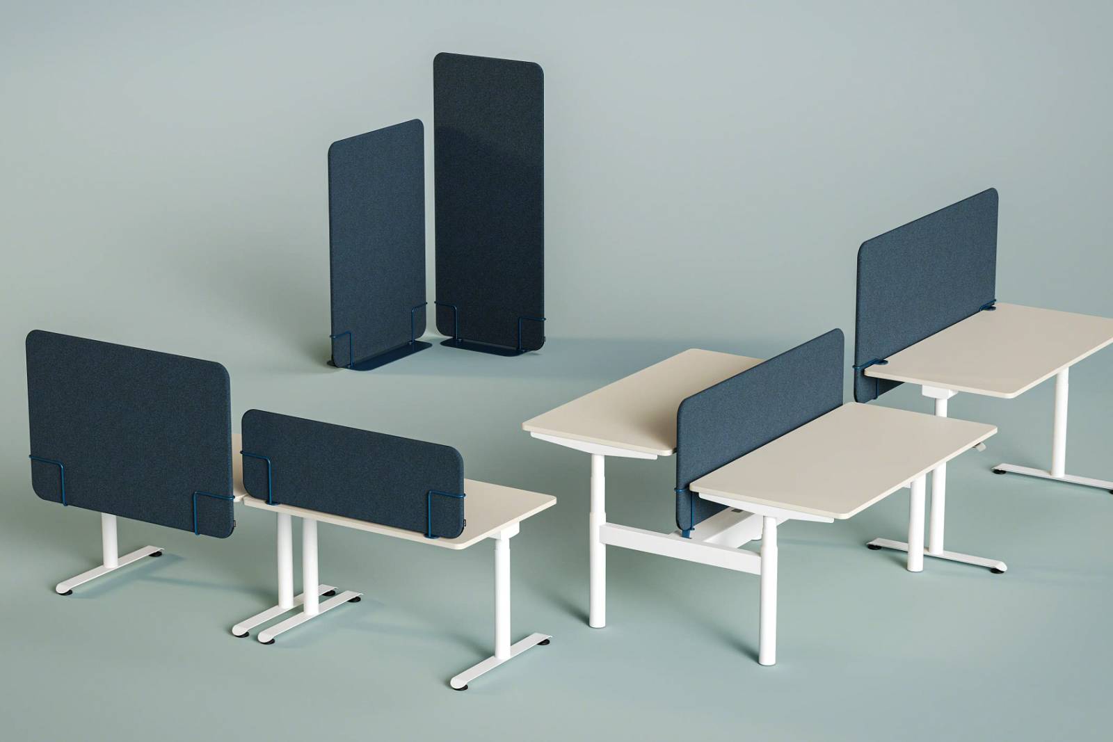 Steelcase BRIZA Acoustic Tischaufsatz