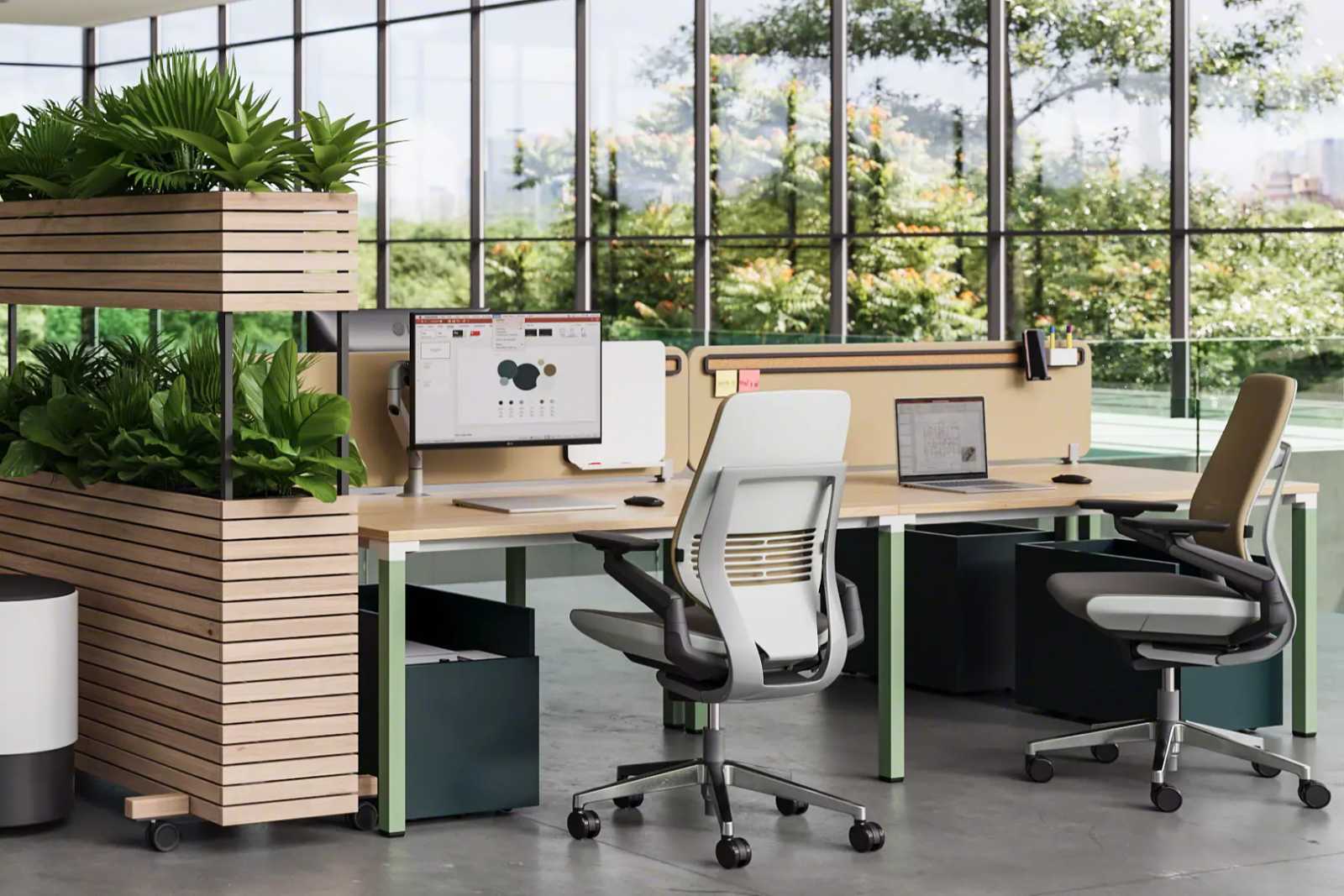 Steelcase Divisio Acoustic Screen Tischaufsatz