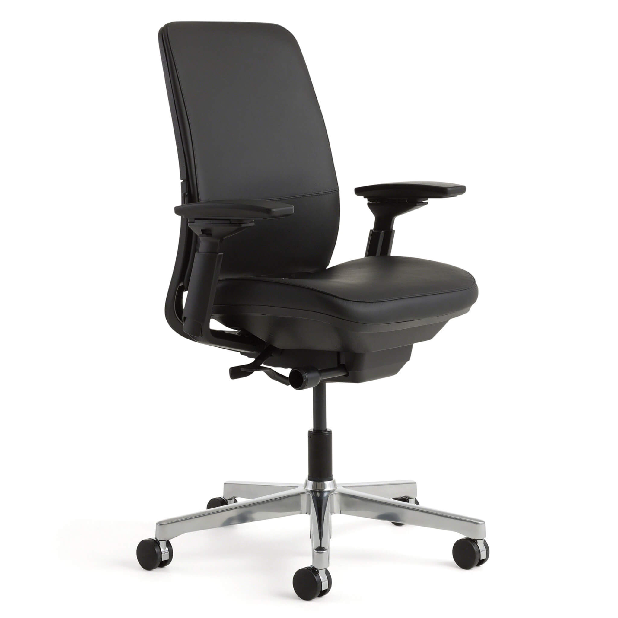 Steelcase AMIA Bürostuhl Executive Edition mit Premium-Leder und 4D-Armlehnen Steelcase AMIA Bürostuhl Executive Edition mit Premium-Leder und 4D-Armlehnen