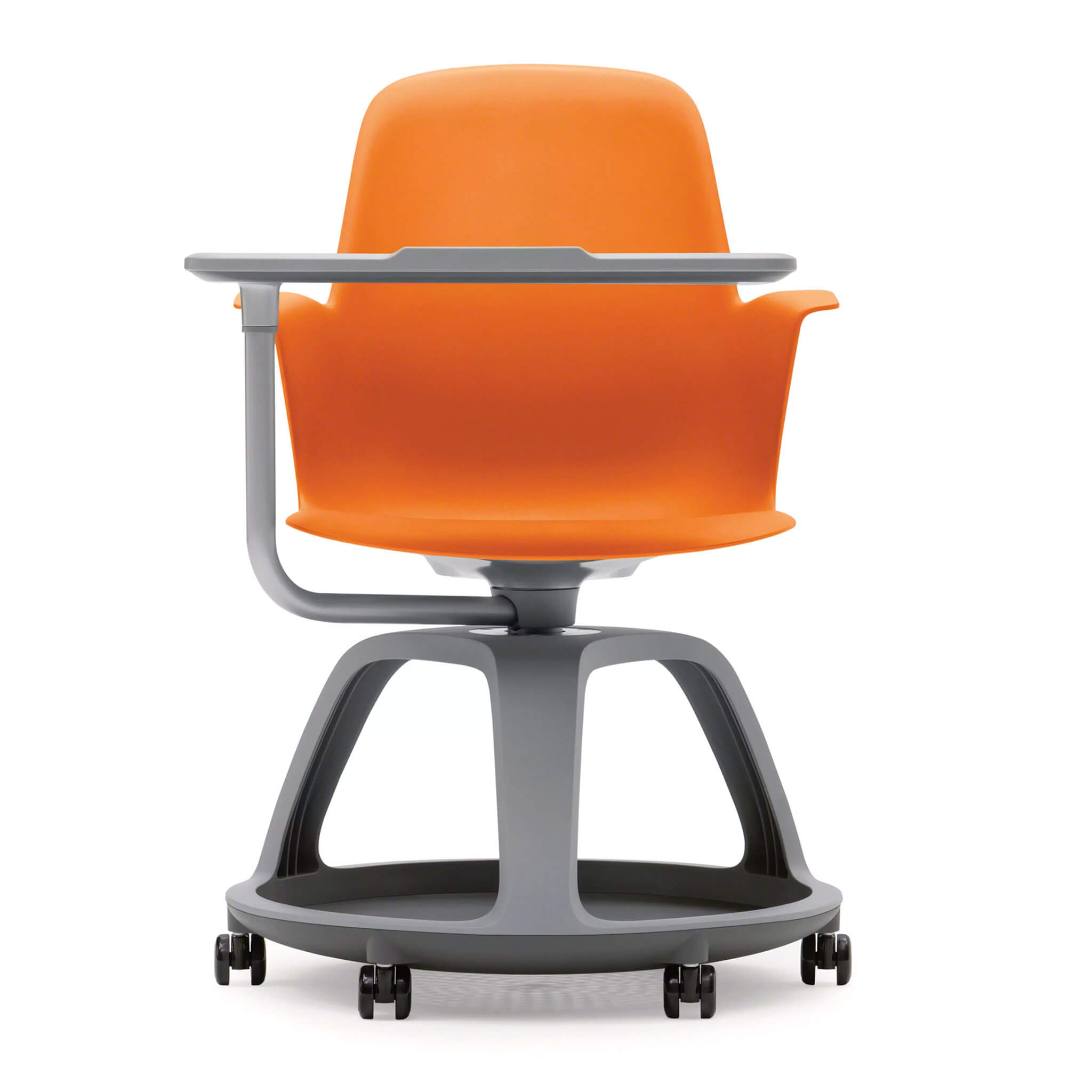 Steelcase NODE Seminarstuhl mit Schreibtablar Aktionsmodell Orange Steelcase NODE Seminarstuhl mit Schreibtablar Aktionsmodell Orange