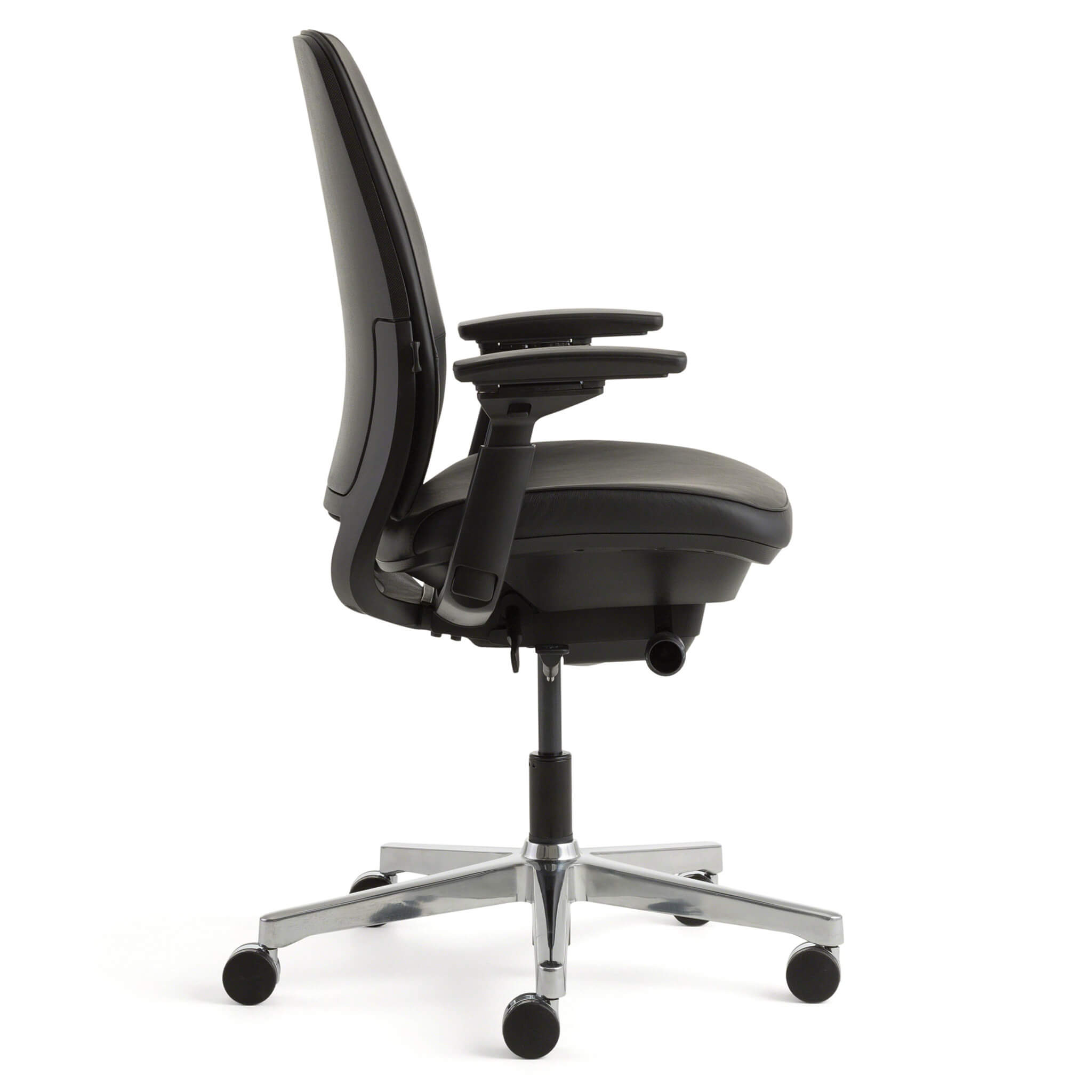 Steelcase AMIA Bürostuhl Executive Edition mit Premium-Leder und 4D-Armlehnen