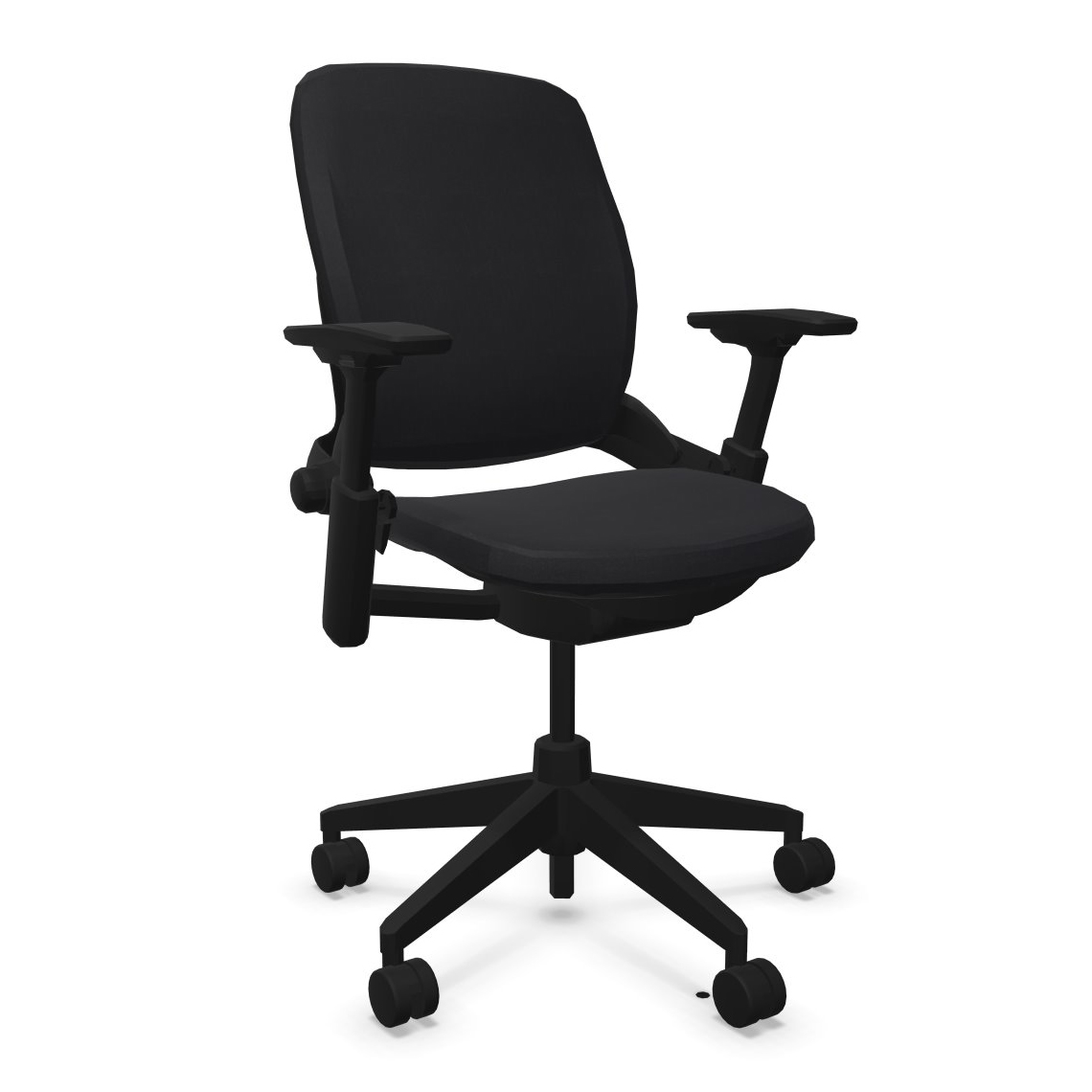 Steelcase LEAP V2 Bürostuhl BLACK EDITION mit Armlehnen und Wollbezug FAME Steelcase LEAP V2 Bürostuhl BLACK EDITION mit Armlehnen und Wollbezug FAME