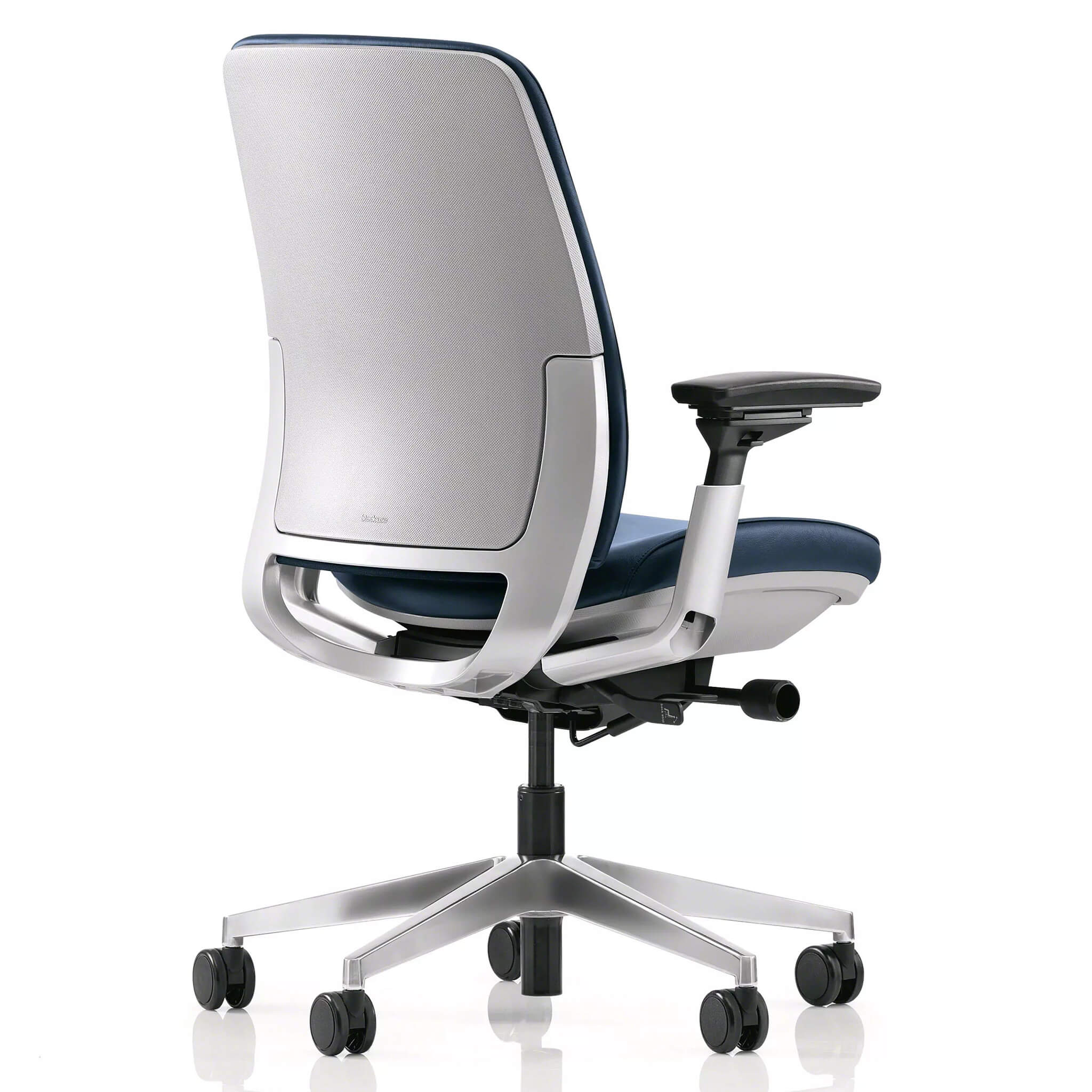 Steelcase AMIA Bürostuhl mit 4D-Armlehnen, Platinum-Edition, konfigurierbar