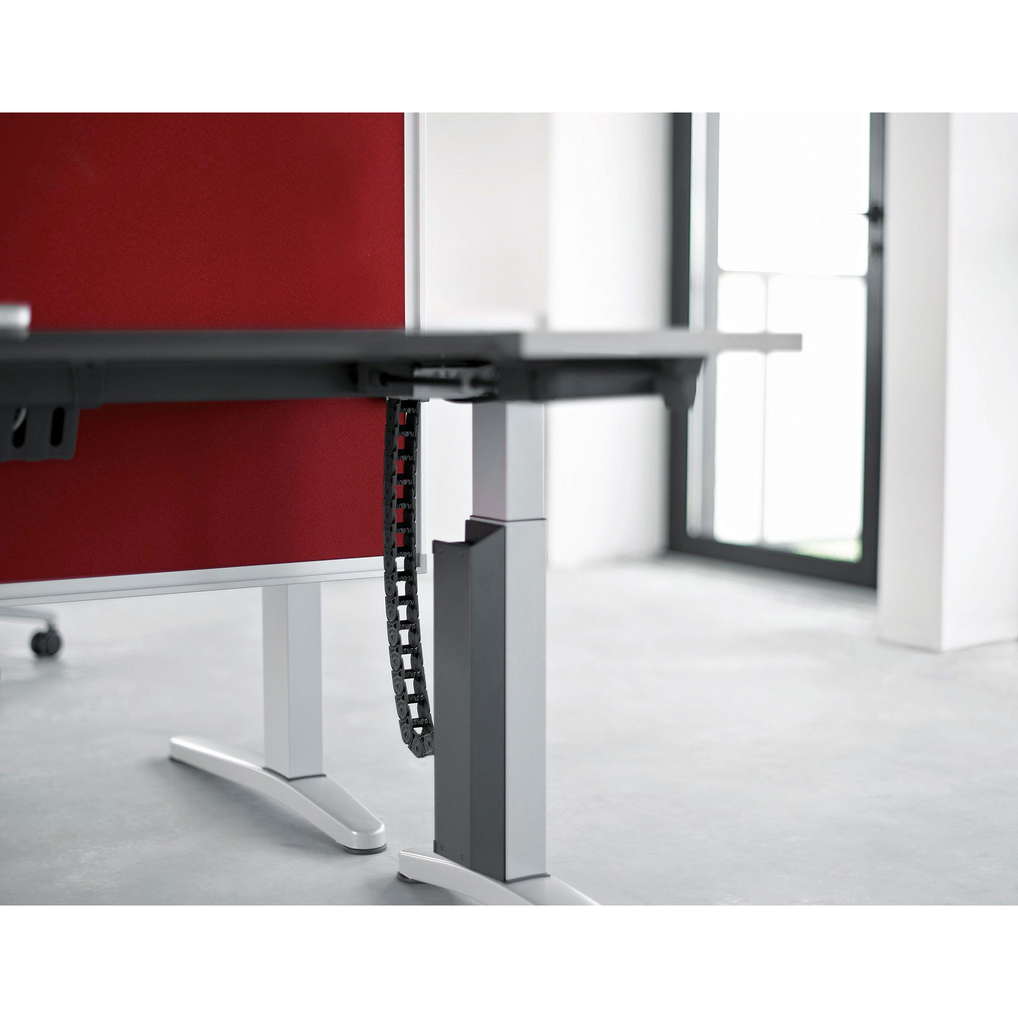 Steelcase OLOGY elektrisch höhenverstellbarer Schreibtisch, 720 - 1.200 mm Höhe