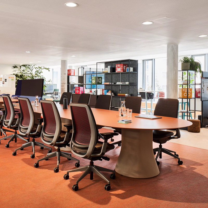 Steelcase SERIES 2 Bürostuhl, gewichtsaktiviert, vollgepolstert