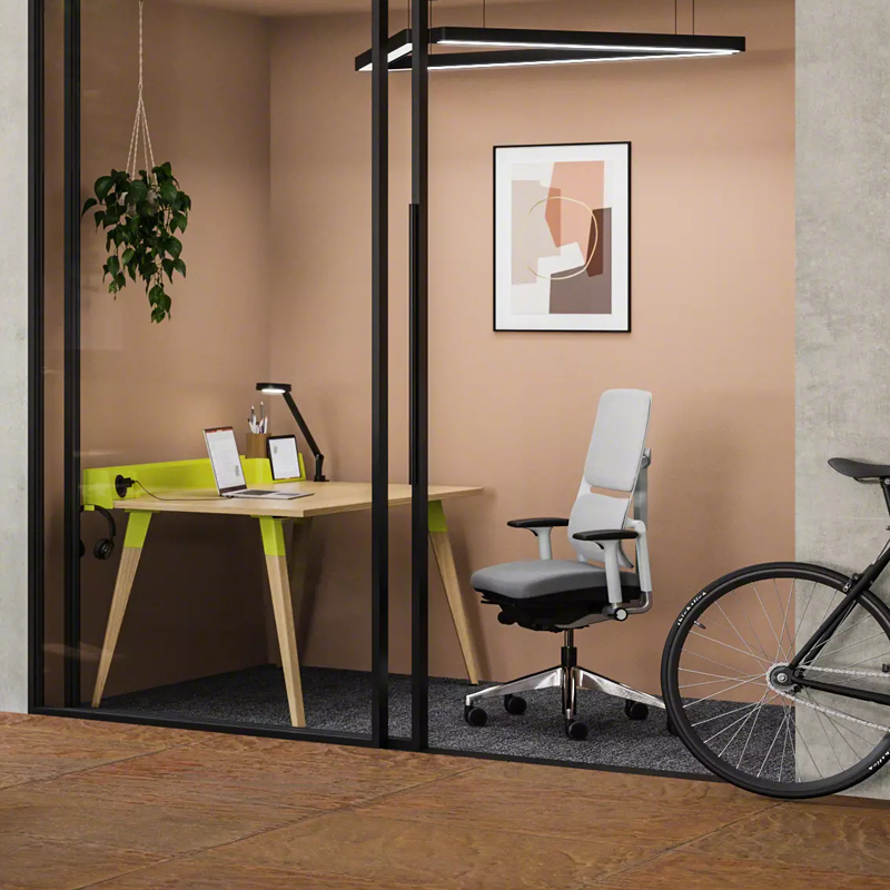 Steelcase PLEASE Bürostuhl mit Armlehnen Aktionsmodell