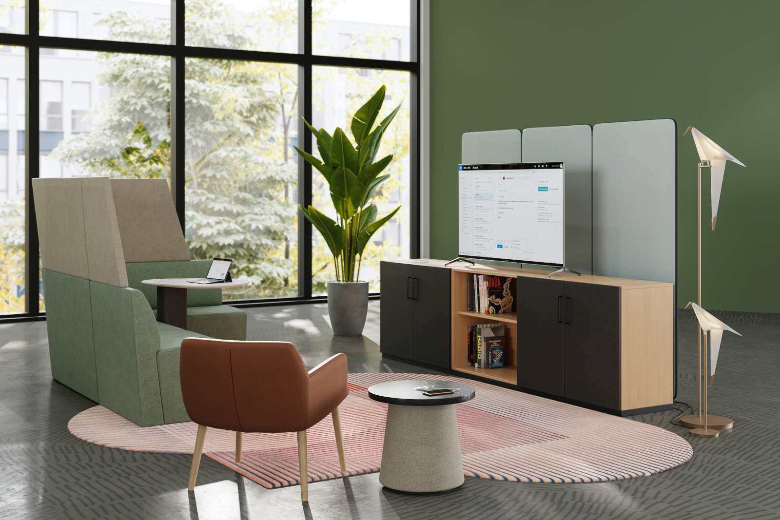 Steelcase Divisio Acoustic Screen – Ruhige Zonen im offenen Büro