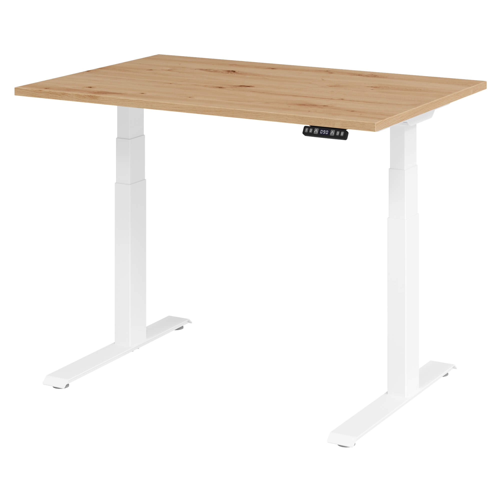 Elektrisch höhenverstellbarer Schreibtisch LIFT.UP Basic 2 - 120x80 cm mit Memory-Funktion Elektrisch höhenverstellbarer Schreibtisch LIFT.UP Basic 2 - 120x80 cm mit Memory-Funktion