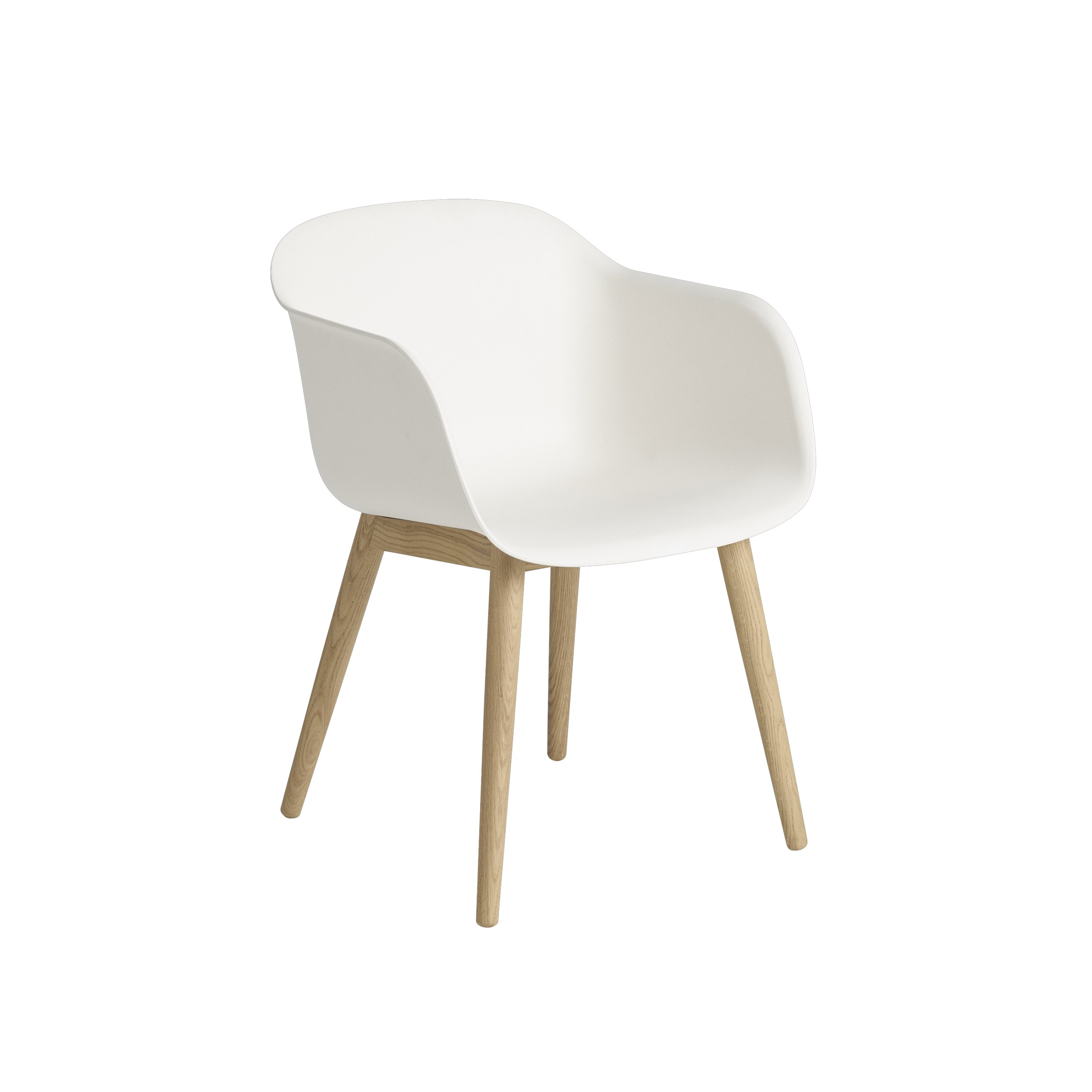 Muuto Fiber Armchair Wood Base