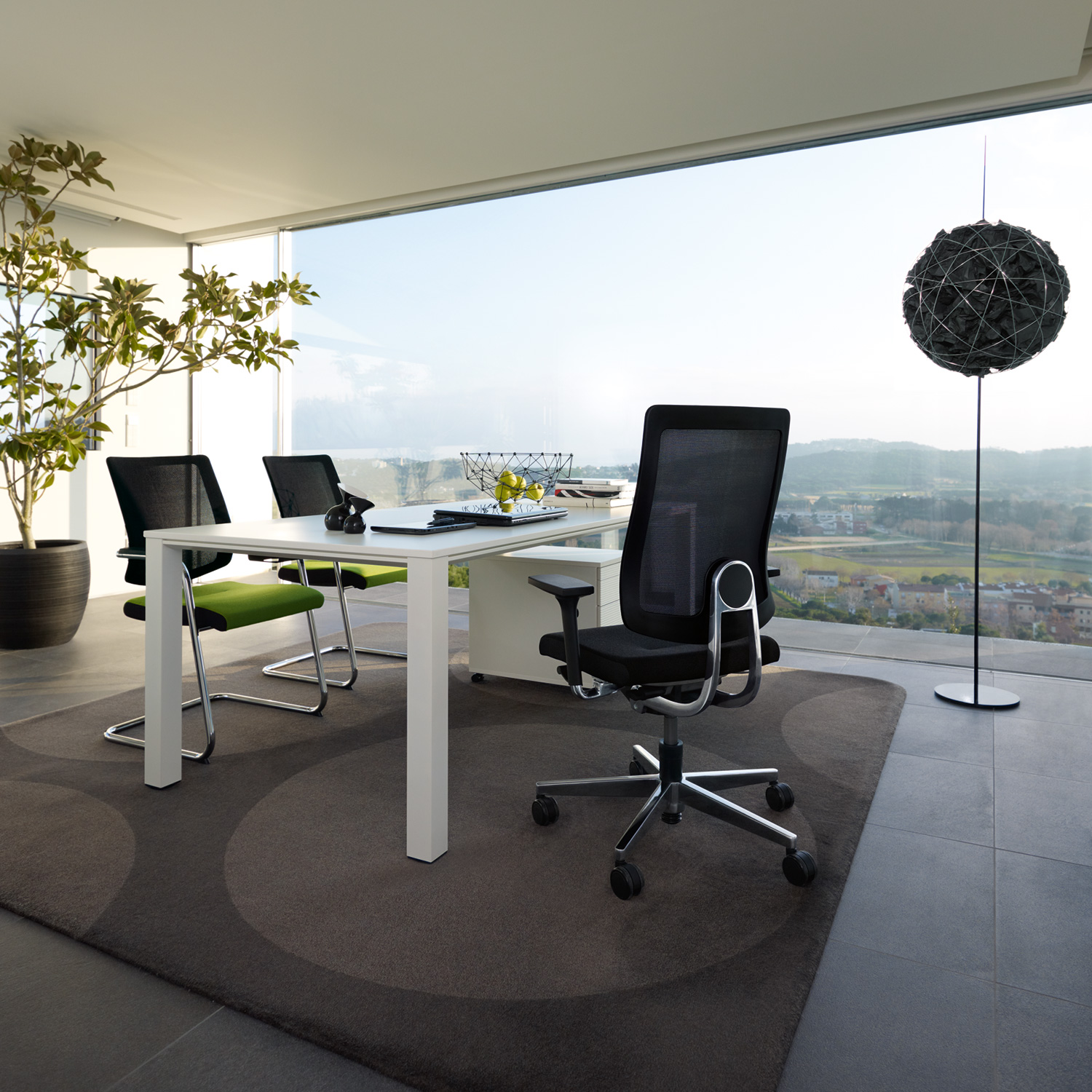 Sedus BLACK DOT Arbeitsstuhl BD-103 mit hoher Rückenlehne, gepolstert Sedus BLACK DOT Arbeitsstuhl BD-103 mit hoher Rückenlehne, gepolstert